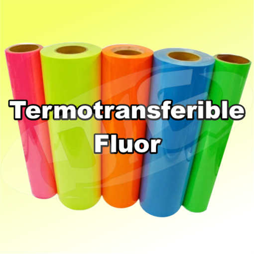 Vinilo Termotransferible Textil Fluor