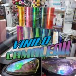 Vinilo Transparente Camaleon para Opticas