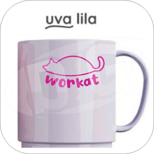 Taza de Polimero Sublimable Uva Lila - Workat