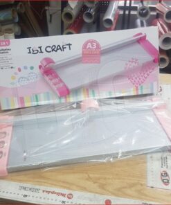 Guillotina Rotativa A3 Plast/Met 3 en 1 Rosa