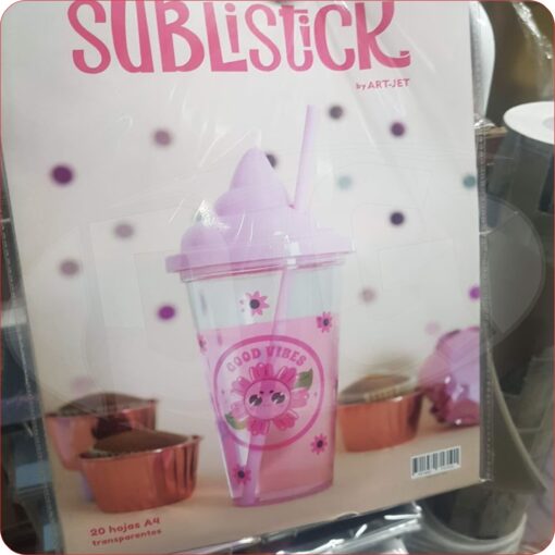 Papel Sublistick Transparente