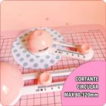 Cortante Compas Circular Max 80-320mm + 2 Cuchillas