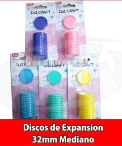 DISCOS DE EXPANSION 32mm. x 12pcs MEDIANO
