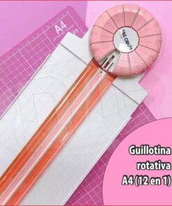 GUILLOTINA ROTATIVA A4 PLASTICA (MULTIPLE 12 EN 1)