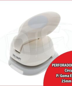 PERFORADORA ARTISTICA P/GOMA EVA 25mm 1¨ CIRCULO