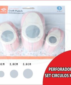 SET CIRCULOS X 3 (16mm 25mm 38mm)