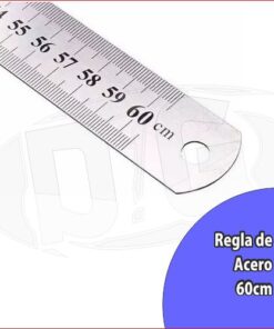 REGLA DE ACERO GRADUADA PARA CORTE 60cm.