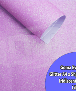 EVA GLITTER A4 1.7mm.x 5hjs IRIDISC LILA