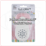 PERFORADORA ARTISTICA 50mm 2" CONFETI PUNTOS