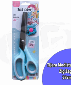 TIJERA IBICRAFT ZIG ZAG PARA MODISTA 23cm
