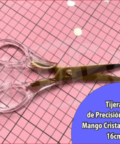 TIJERA IBICRAFT de Precision - 16 cm Mango Cristal
