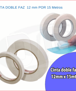 Cinta doble Faz 12mm x 15mts