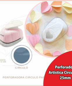 PERFORADORA ARTISTICA 25mm 1" CIRCULO