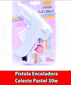 PISTOLA ENCOLADORA IBICRAFT 30W Celeste Pastel