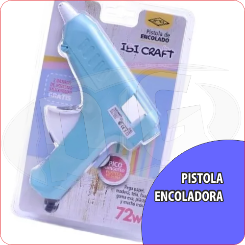PISTOLA ENCOLADORA IBICRAFT 72W PASTEL