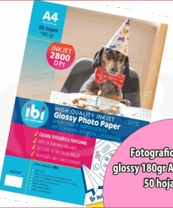 180gr A4x50h - Papel Fotografico