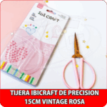 TIJERA IBICRAFT de Precision - 15 cm Vintage ROSA