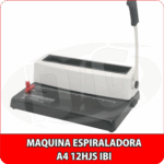 MAQUINA ESPIRALADORA A4 12 Hojas IBI