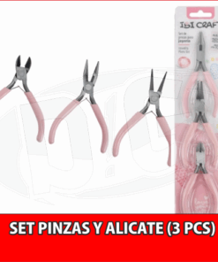SET PINZAS Y ALICATE 3 PCS