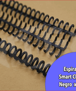 Espirales Smart Click Negro x10 unidades
