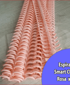 Espirales Smart Click Rosa x10 unidades