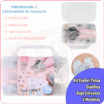 Kit Eyelet Pinza Ojalillos Bajo Esfuerzo 2 Medidas