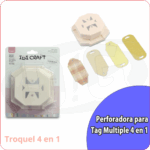 Perforadora para Tag Multiple 4 en 1