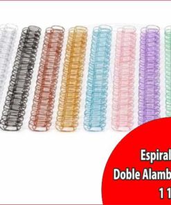 Espiral A4 Doble Alambre 2:1 – 1 1/8