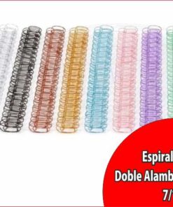 Espiral A4 Doble Alambre 2:1 – 7/16
