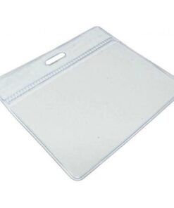 Porta Credencial 3 perforaciones 180mic 100x90mm paq. 50u