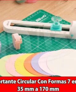 Cortante Compas Circular con Formas (7 EN 1)