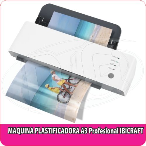 MAQUINA PLASTIFICADORA A3 Profesional IBICRAFT