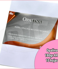 FEDRIGONI OPALINA LISA 180grs. A4 x 10hs