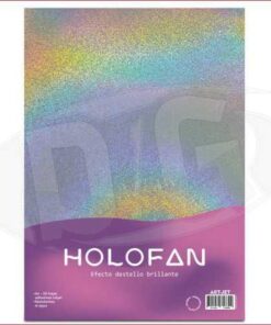 art - A4x20h Papel Holofan Efecto Destello Brillante