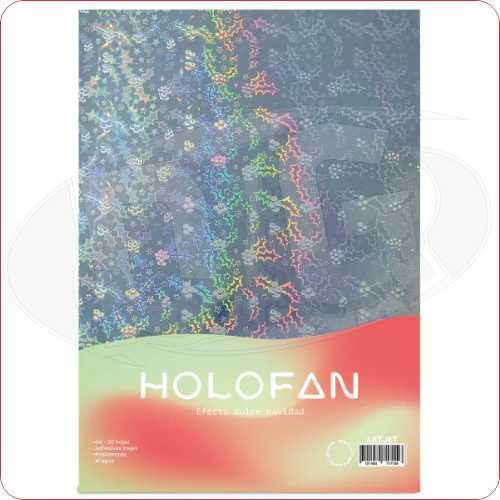 art - A4x20h Papel Holofan Efecto DULCE NAVIDAD